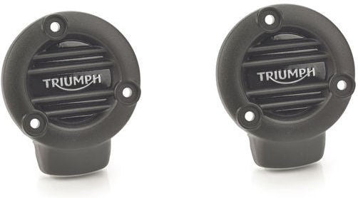 TRIUMPH / トライアンフ純正商品ダーク仕上げTPSカバー - リブ入り | A9610353
