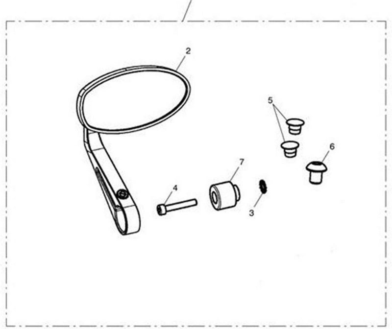 Triumph Adapter Bar End | A9630086