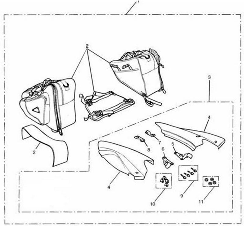 Triumph Support bracket | A9750145