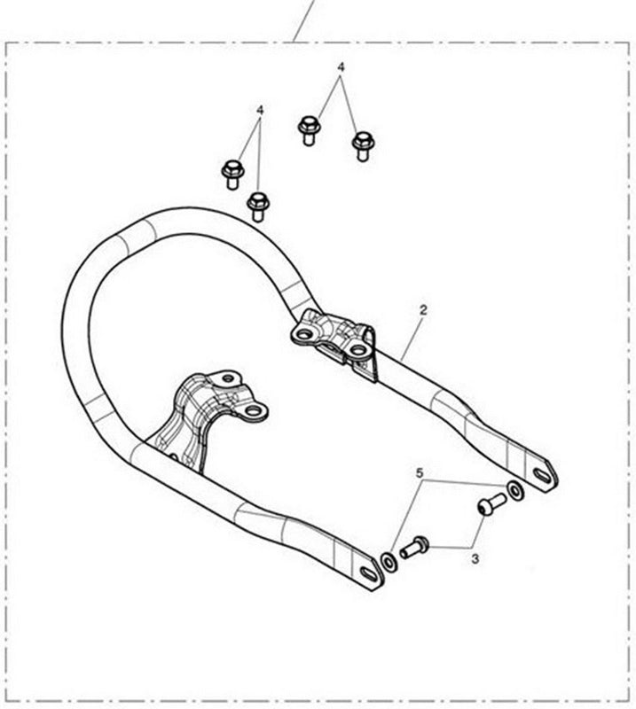 TRIUMPH / トライアンフ純正商品GRAB RAIL - GRAPHITE | A9758312
