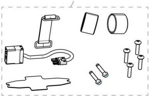 Triumph Fitting Kit Tracker | A9801020