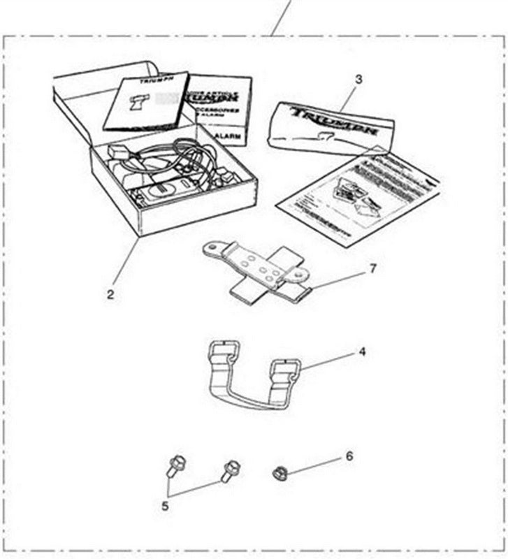 Triumph Alarm Kit - Thatcham Approved | A9808118