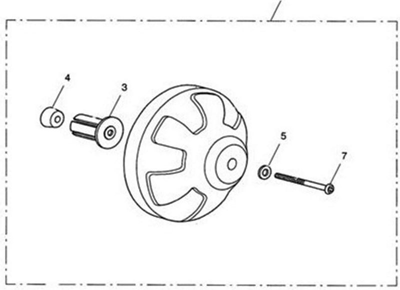 Triumph Screw SKT BTN HD M6 x 50 S/S | A9910090