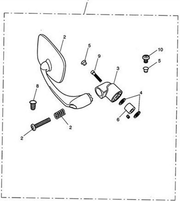 Triumph Serrated Washer  M8 Form A A9910166 | A9910166