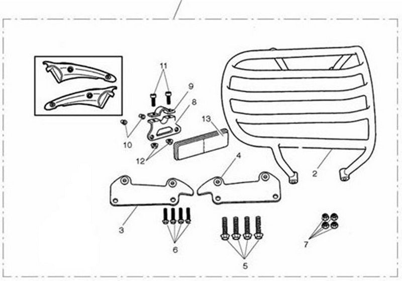Triumph Bolt HHF M10 x 1.25 x 25 | A9910168