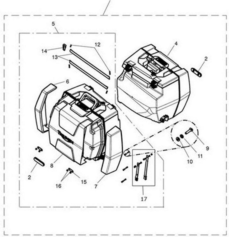 Triumph Base Assembly LH Triumph Genuine Part – World Of | T2350262
