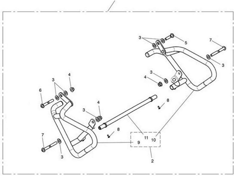 Triumph Bolt TX M12 x 100 Slv | T3151127