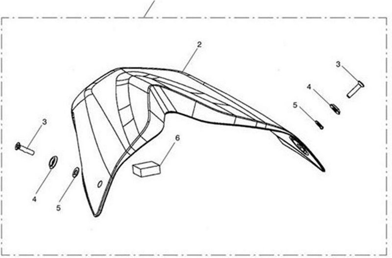 Triumph T3550078 - Triumph WASHER  NYLON | T3550078