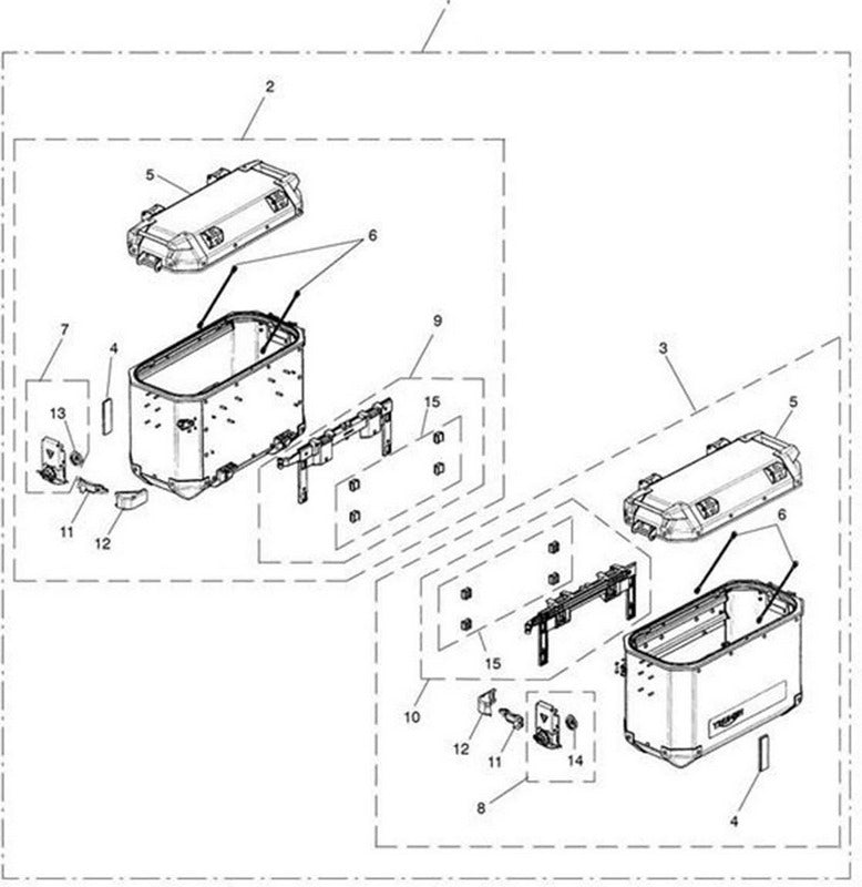 Triumph Mechanism Mounting RH | T9500552