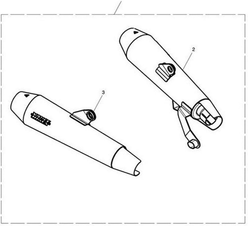 Triumph Silencer LH | T9600504