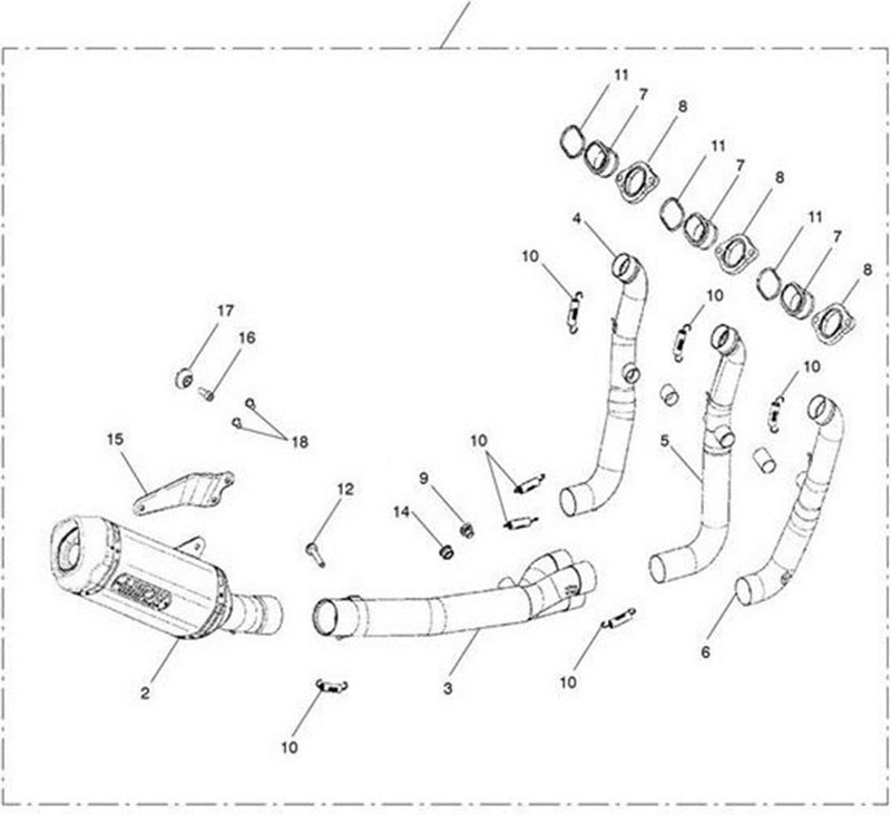 Triumph Centre Header S/S | T9600704
