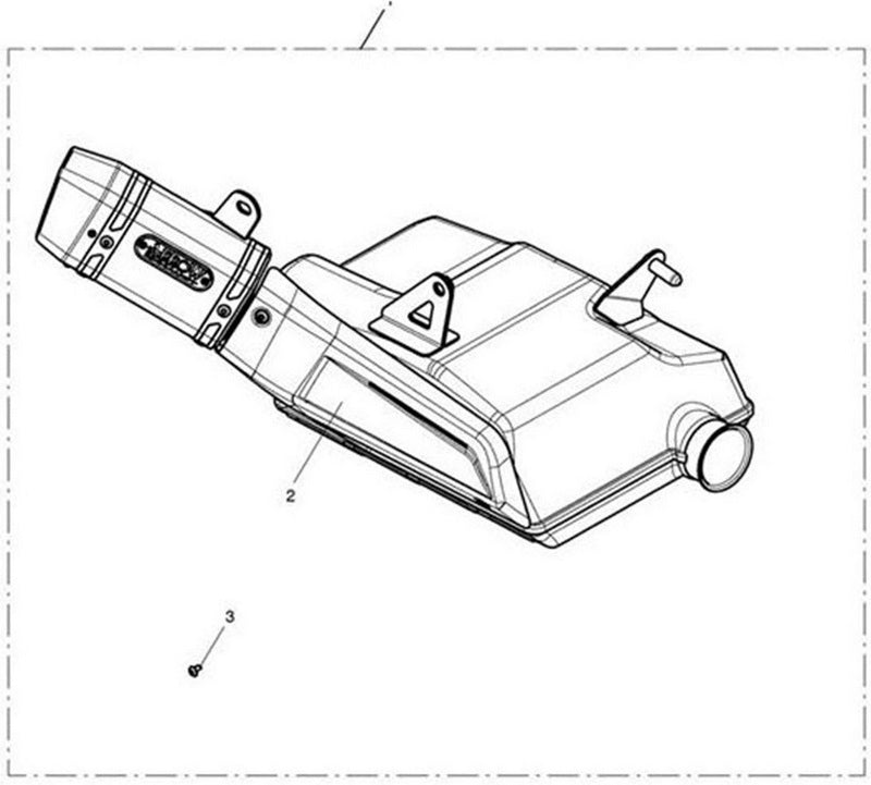 Triumph Finisher Arrow Silencer | T9600730