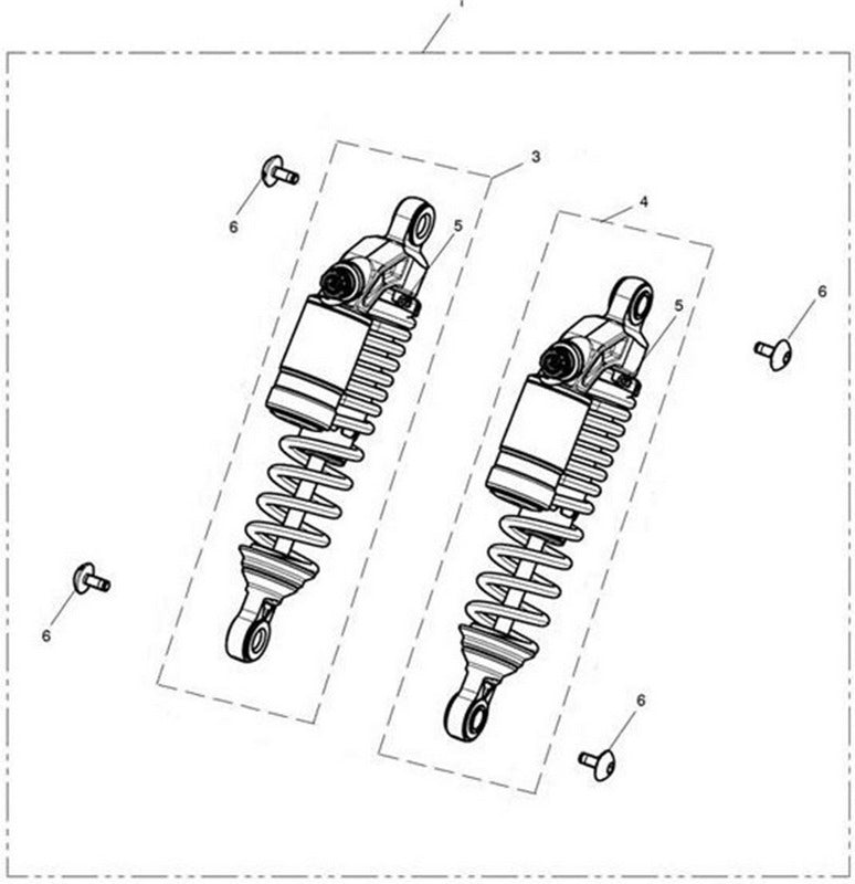Triumph RSU KIT for Triumph Bonneville T100 # TRIUMPH - Online | T9640224