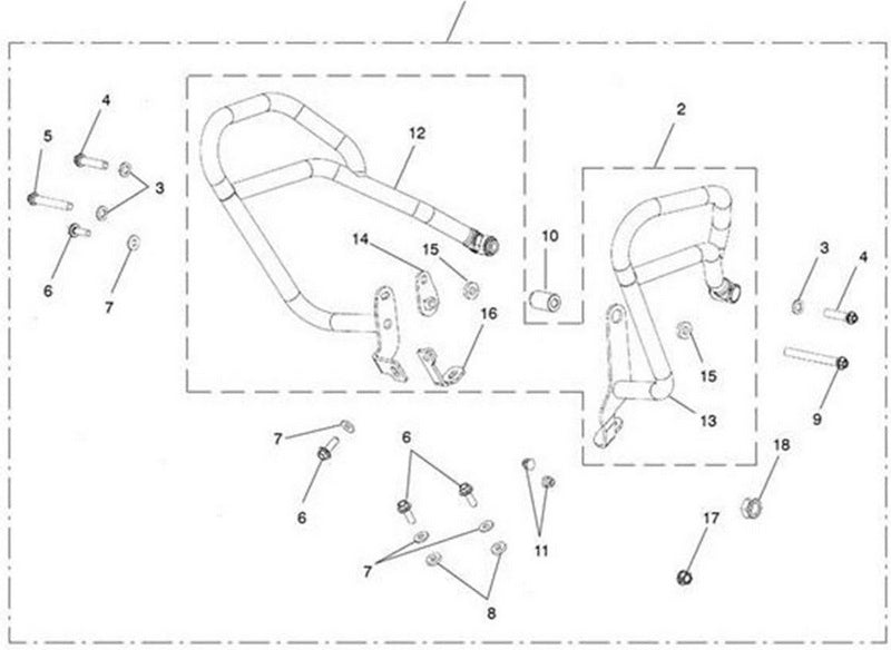 Triumph Bolt  TX  M10 x 45  Slv T9910380 | T9910380