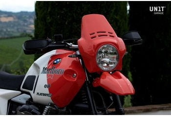 Unitgarage / ユニットガレージ Alpina White/Red Tank cover | 1201WR