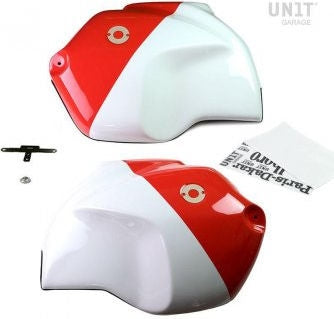 Unitgarage / ユニットガレージ Alpina White/Red Tank cover | 1201WR