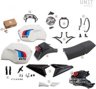 Unitgarage / ユニットガレージ R120 G/S ADV Basic Kit | 1246