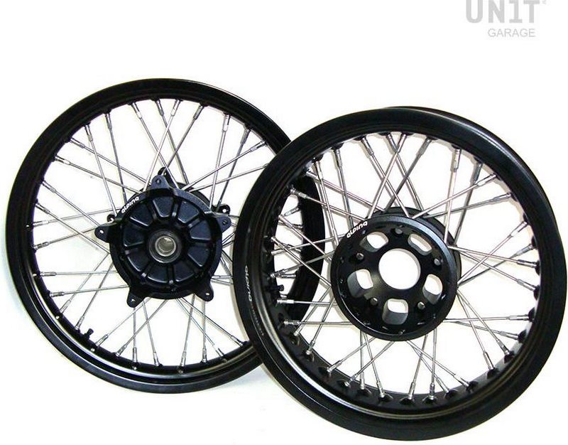 Unit Garage / ユニットガレージ ブラック STS チューブレスコンプリートホイール R1200 GS LC & R1250 GS | COD. 132102_2LC