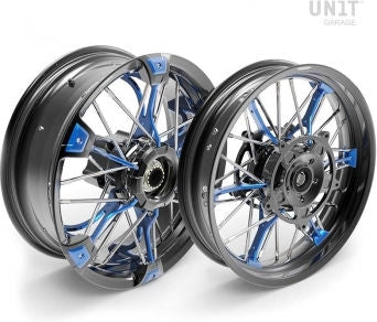 Unitgarage / ユニットガレージ Pair of spoked wheels R1200R 24M9 SX-Spider Tubeless | 1333