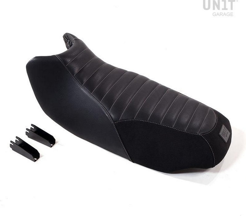 Unit Garage / ユニットガレージ シート ブラック レザー キャンバス R1150R | COD. 1567ブラック+1567T