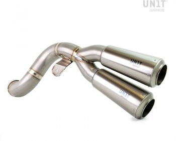 Unitgarage / ユニットガレージ Double High Pipe nineT with visible welding | 1647TitS