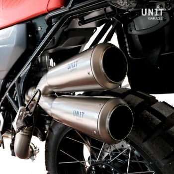 Unitgarage / ユニットガレージ Double High Pipe nineT with visible welding | 1647TitS