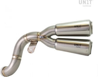 Unitgarage / ユニットガレージ Double High Pipe nineT with visible welding | 1647TitS