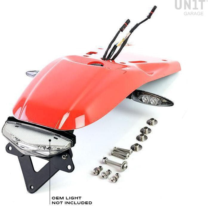 Unitgarage / ユニットガレージ Rear fender with license plate kit for the original headlight | 1651-1694