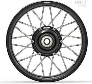Unitgarage / ユニットガレージ Pair of spoked wheels NineT Racer & Pure 24M9 | 1664-tubeless