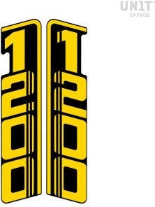 Unitgarage / ユニットガレージ Stickers 40th x NineT/7 tank | 1695-7