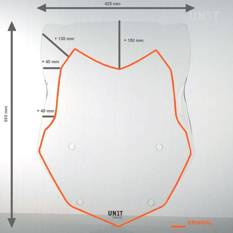 Unitgarage / ユニットガレージ Windshield XL | 1913