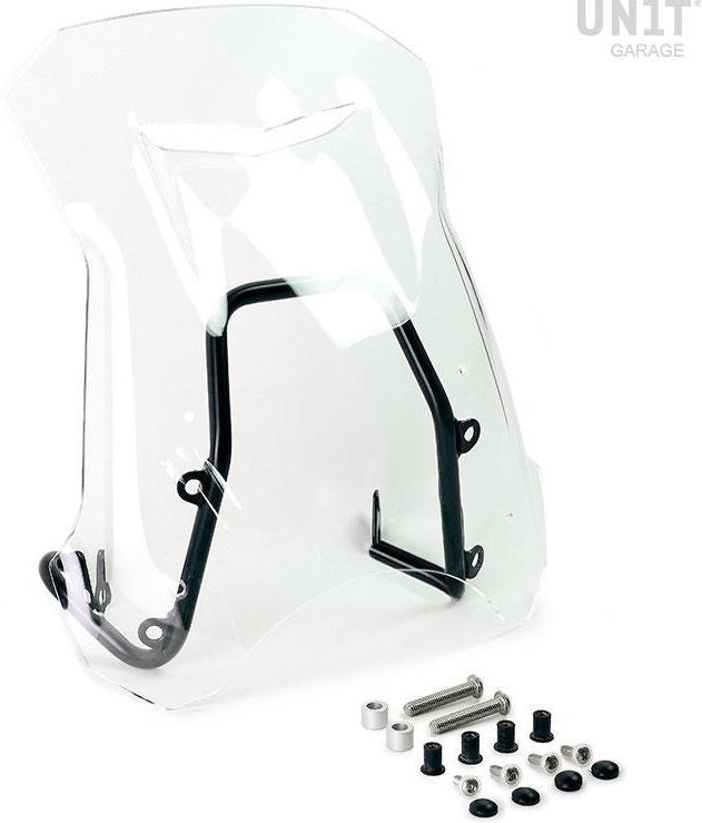 Unitgarage / ユニットガレージ Windshield with GPS support for nineT Scrambler-Pure | 2035