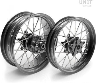 Unitgarage / ユニットガレージ Pair of spoked wheels Yamaha MT09 ABS 24M9 | 2519-tube-type