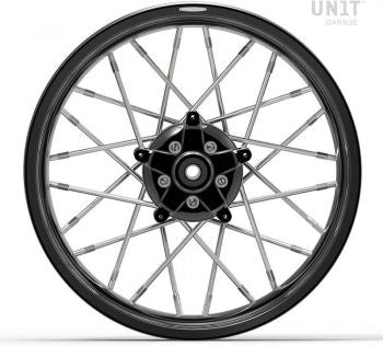 Unitgarage / ユニットガレージ Pair of spoked wheels Yamaha MT09-SP 24M9 | 2520-tube-type
