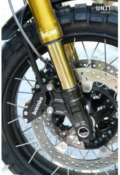 Unitgarage / ユニットガレージ Ohlins USD fork kit High + Unitgarage / ユニットガレージ triple clamp | 2904gold