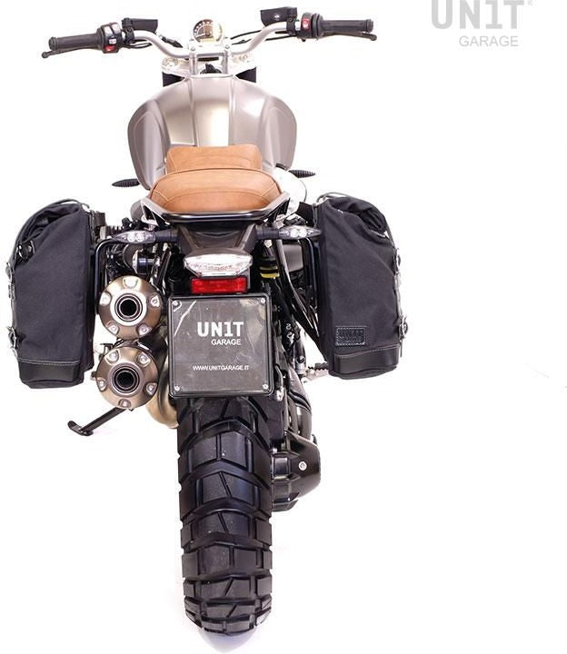 Unitgarage / ユニットガレージ Two Side Panniers Canvas + Double Subframe NineT | 2xU001-1626-A2
