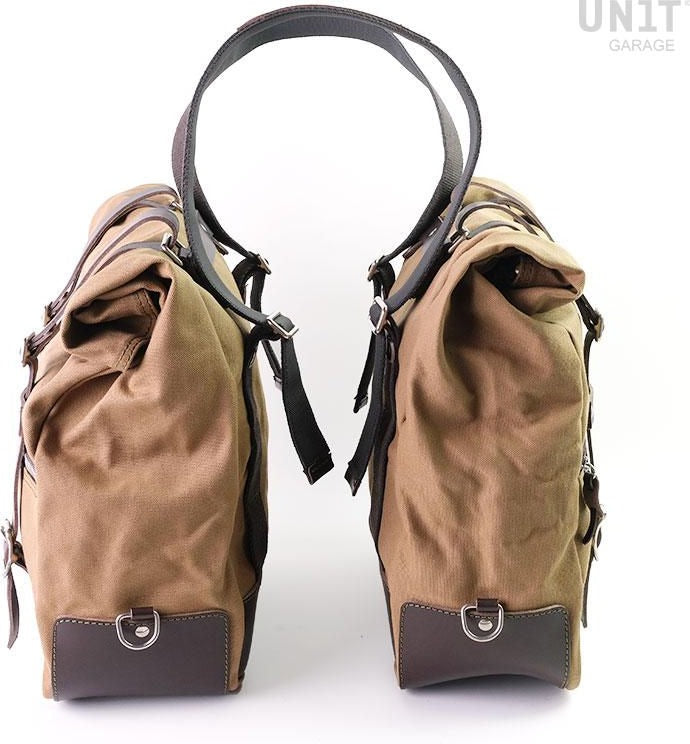 Unitgarage / ユニットガレージ Two universal side bags in Canvas | 2xU003
