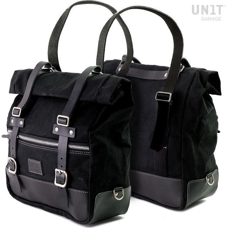 Unitgarage / ユニットガレージ Two universal side bags in Canvas | 2xU003