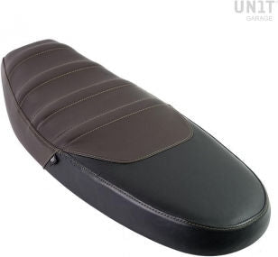 Unitgarage / ユニットガレージ Seat cover in leather Black/Brown | 3137BL-BR