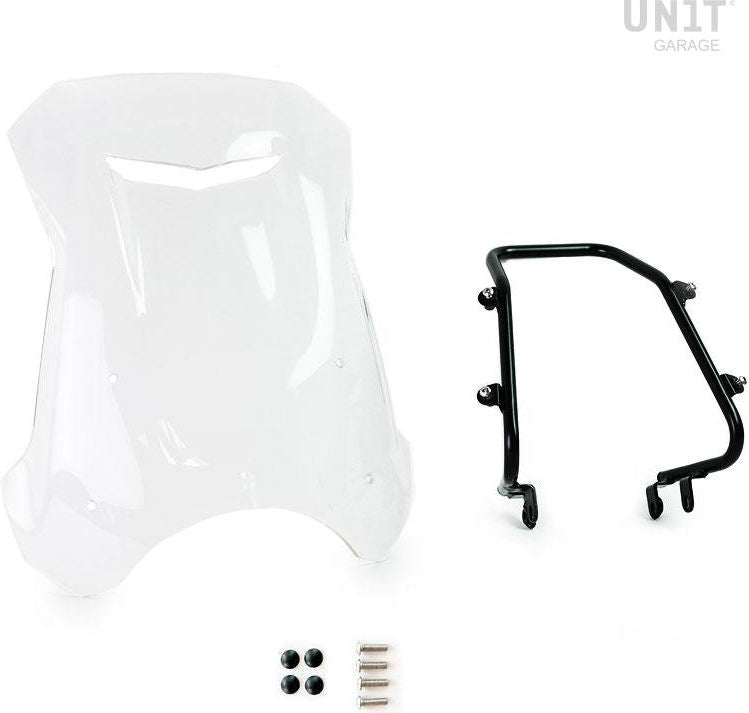 Unitgarage / ユニットガレージ Windshield with GPS support for Triumph Street series | 3141