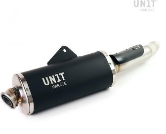 Unitgarage / ユニットガレージ Black Exhaust with visible welding Ténéré 700 | 3205Tit-BL