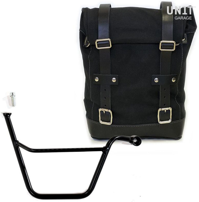 Unitgarage / ユニットガレージ Side Pannier Canvas + Right Subframe Triumph T100 Bonneville (2001-2016) | U001-1005DX
