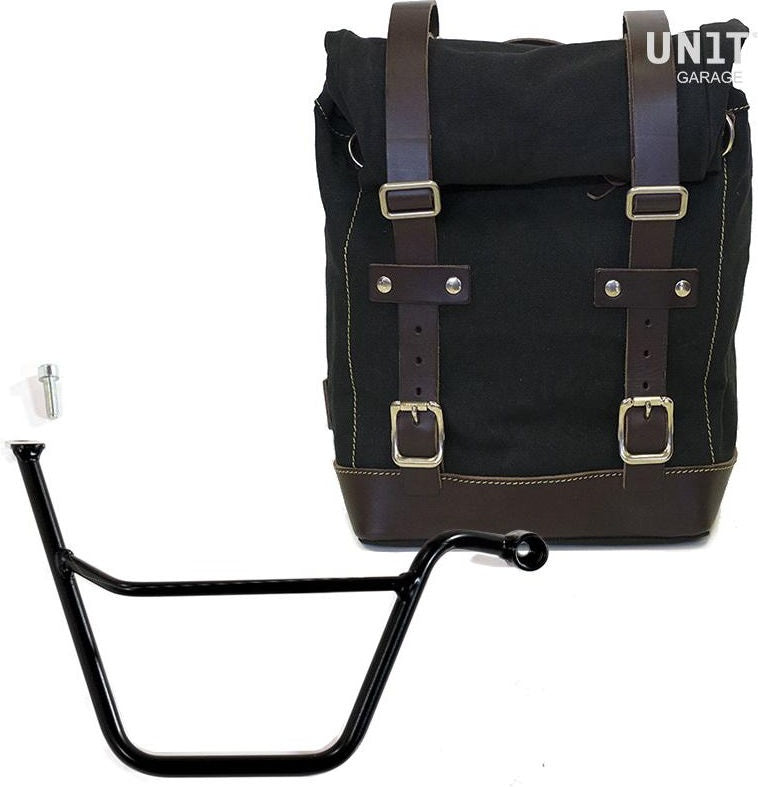Unitgarage / ユニットガレージ Side Pannier Canvas + Right Subframe Triumph T100 Bonneville (2001-2016) | U001-1005DX