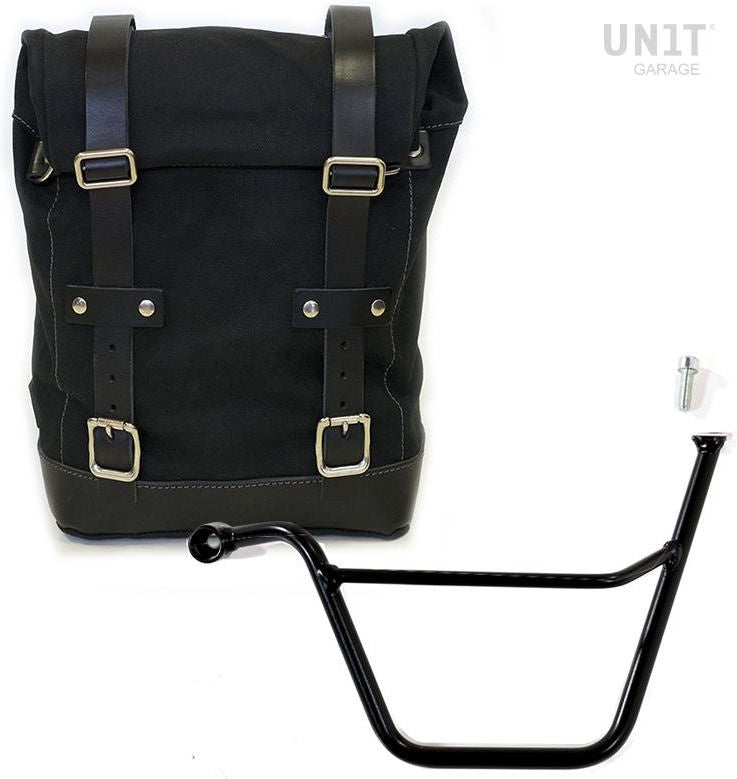 Unitgarage / ユニットガレージ Side Pannier Canvas + Left Subframe Triumph Bonneville T100 (2001-2016) | U001-1005SX