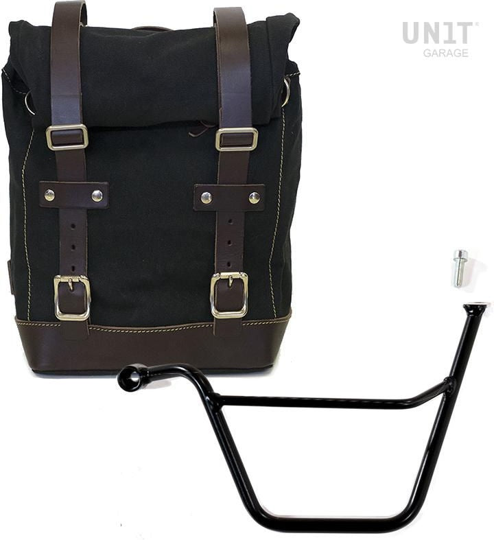 Unitgarage / ユニットガレージ Side Pannier Canvas + Left Subframe Triumph Bonneville T100 (2001-2016) | U001-1005SX