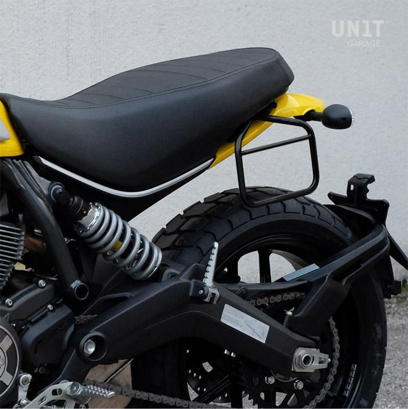 Unitgarage / ユニットガレージ Side Pannier Canvas + Subframe Ducati Scrambler Series | U001-1007