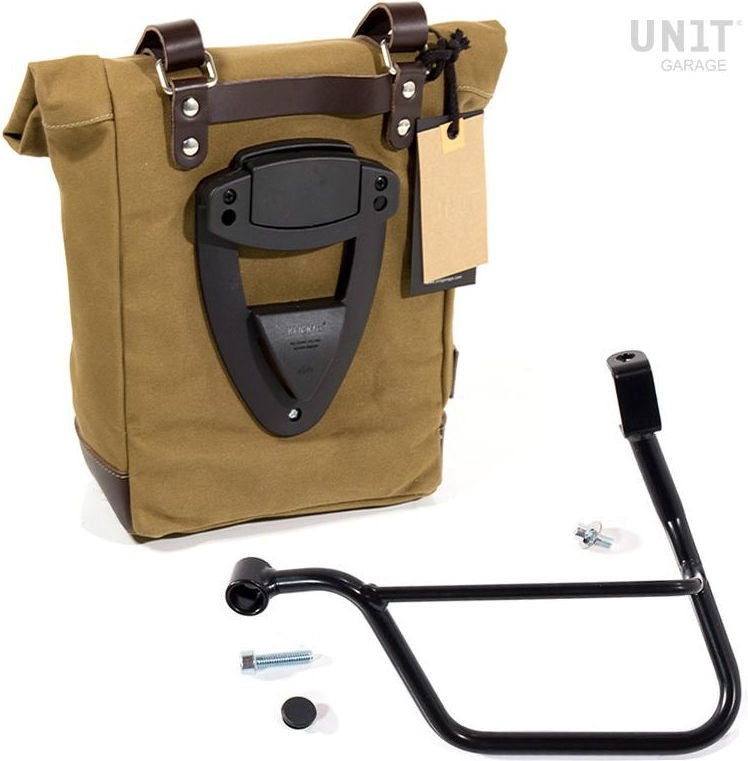 Unitgarage / ユニットガレージ Side Pannier Canvas + Left Subframe Triumph T100 (2017 until now) | U001-1011SX
