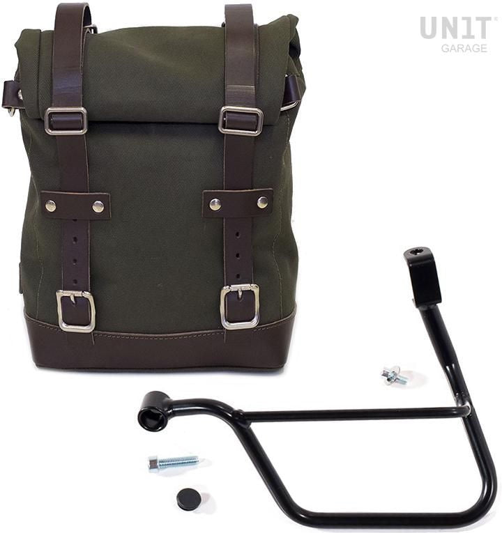 Unitgarage / ユニットガレージ Side Pannier Canvas + Left Subframe Triumph T100 (2017 until now) | U001-1011SX