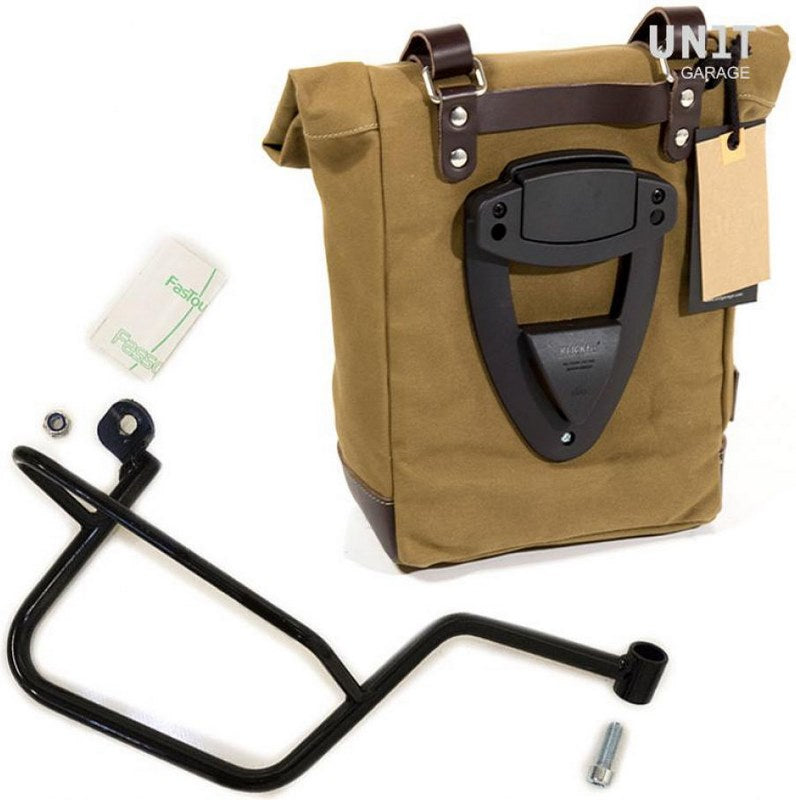 Unitgarage / ユニットガレージ Side Pannier Canvas + Right Subframe Guzzi V7 | U001-2213DX