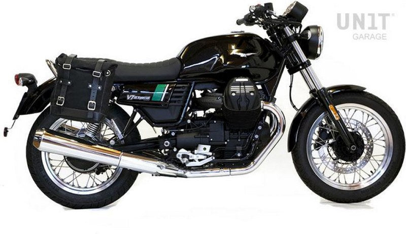 Unitgarage / ユニットガレージ Side Pannier Canvas + Right Subframe Guzzi V7 | U001-2213DX